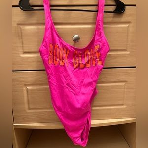 NEON BODY GLOVE ONE PIECE SWIMSUIT